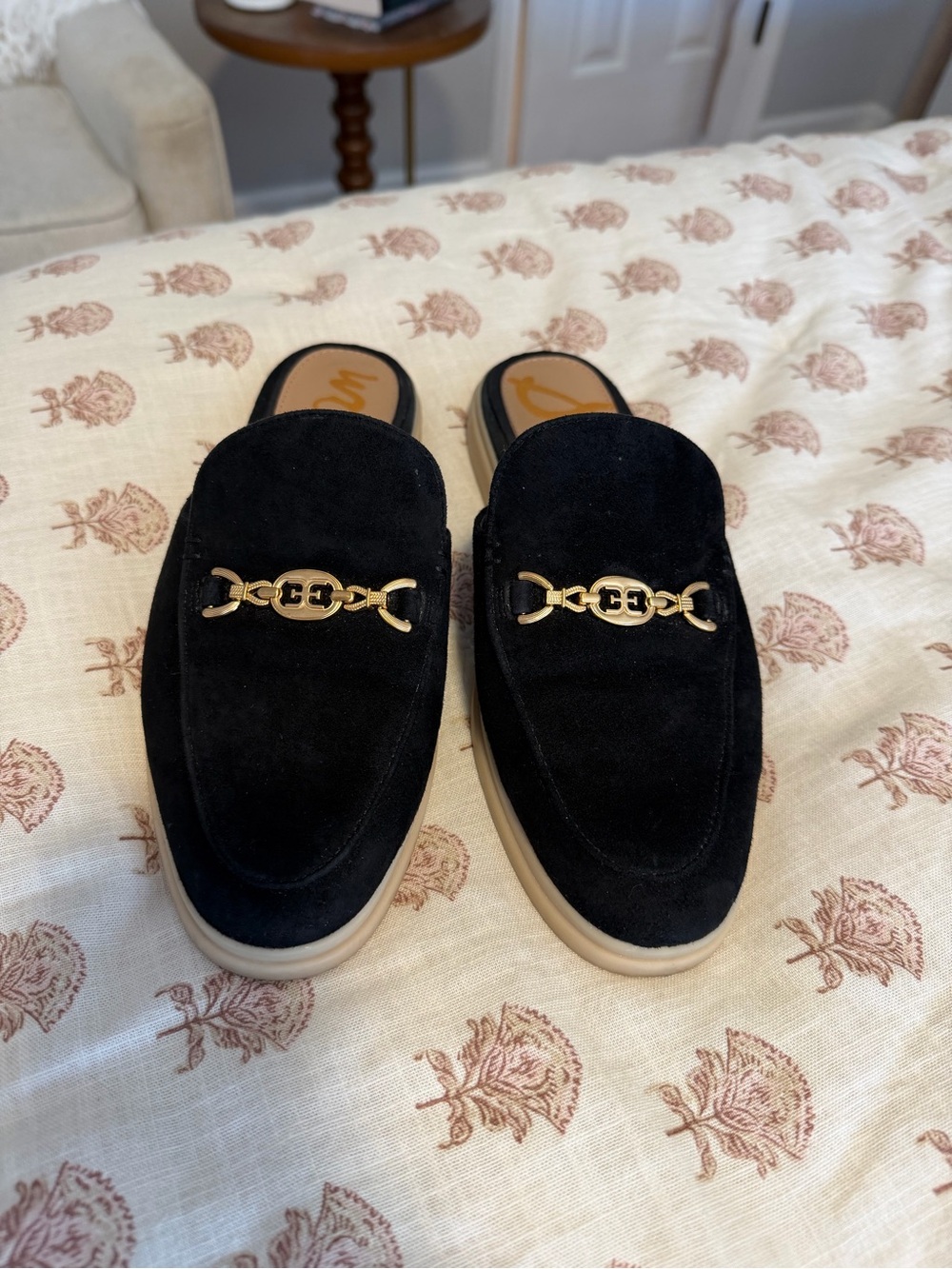 Sam Edelman Black Kira Mules